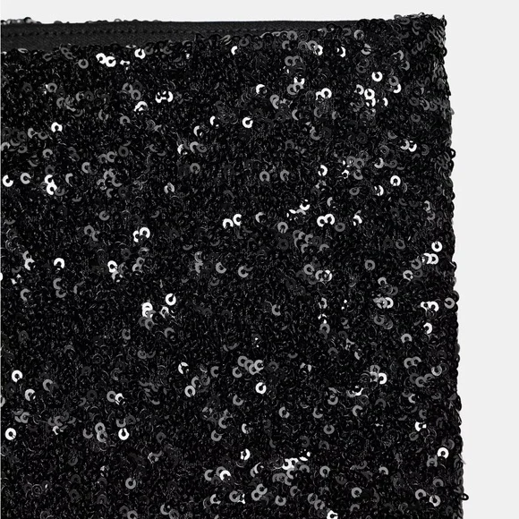 Elegant Black Sequin Dress Pants - Picture 10 of 11